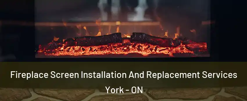  Fireplace Screen Installation And Replacement Services York - ON