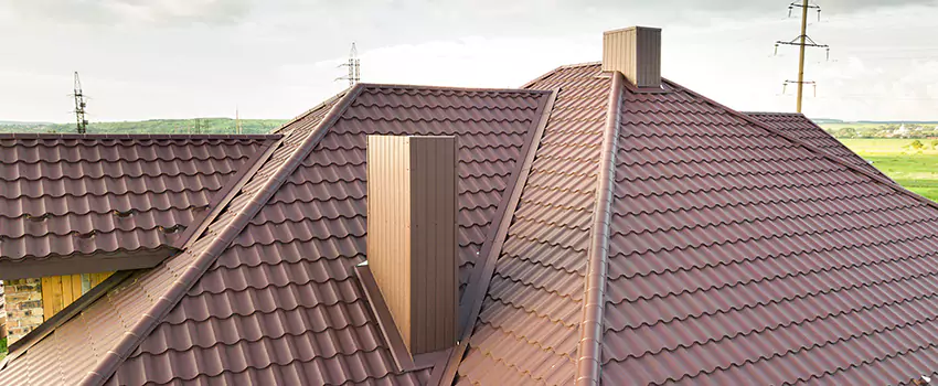 Residential Chimney Flashing Restoration in York, ON