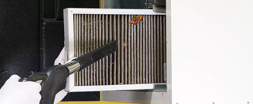 Clogged Air Duct Cleaning Process in York, ON