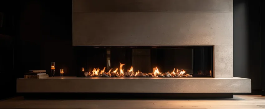 Gas Fireplace Ember Bed Design Services in York, Ontario