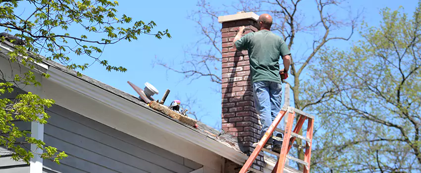 Vinyl and PVC Chimney Flashing Installation in York, ON