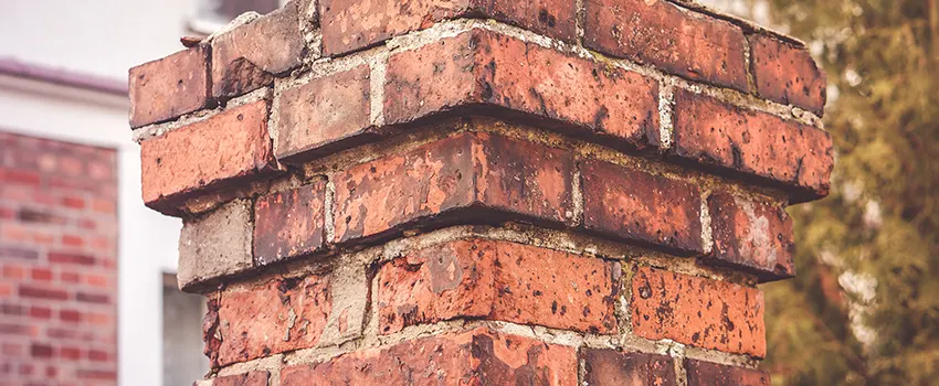 Cracked Chimney Bricks Repair Cost in York, Ontario