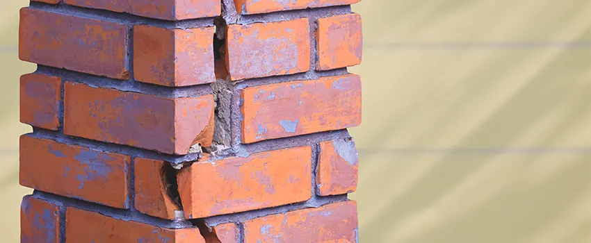 Repairing Cracked Porcelain Tiles for Fireplace in York, ON