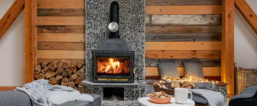Thelin Hearth Products Direct Vent Gas Stove Fireplace Inspection in York, Ontario